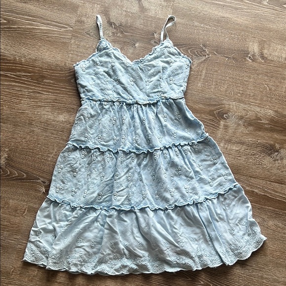 Jessica Simpson Light Blue Mini Dress - Picture 1 of 3